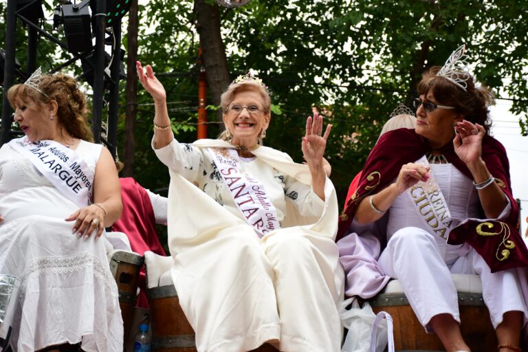 Santa Carmen Salgado estuvo presente en la Vía Blanca y Carrusel