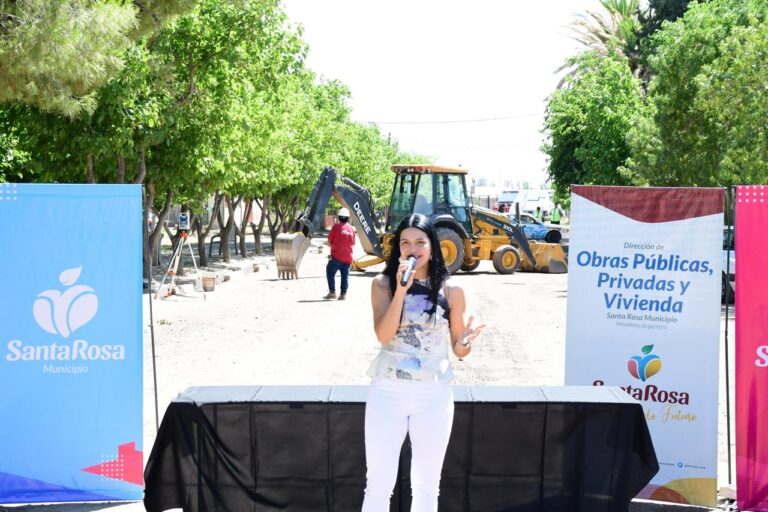 LAS CATITAS: FLOR DESTÉFANIS ANUNCIÓ LA URBANIZACIÓN DEL BARRIO ARENAS Y SUTE