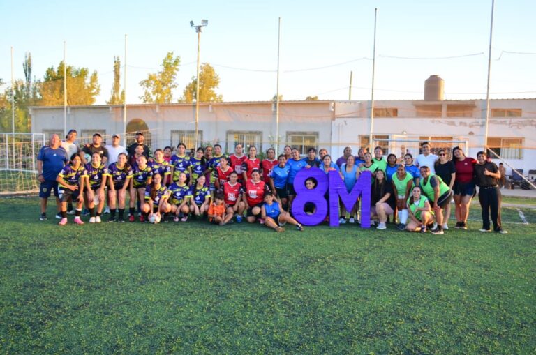 “8M ELLAS JUEGAN” SE REALIZÓ CON GRAN CONVOCATORIA