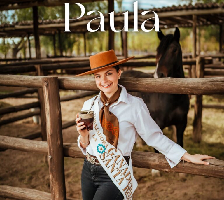 Paula Salomón, Embajadora de la Ganadería de Santa Rosa: “Quiero dejar a nuestro departamento en lo más alto”