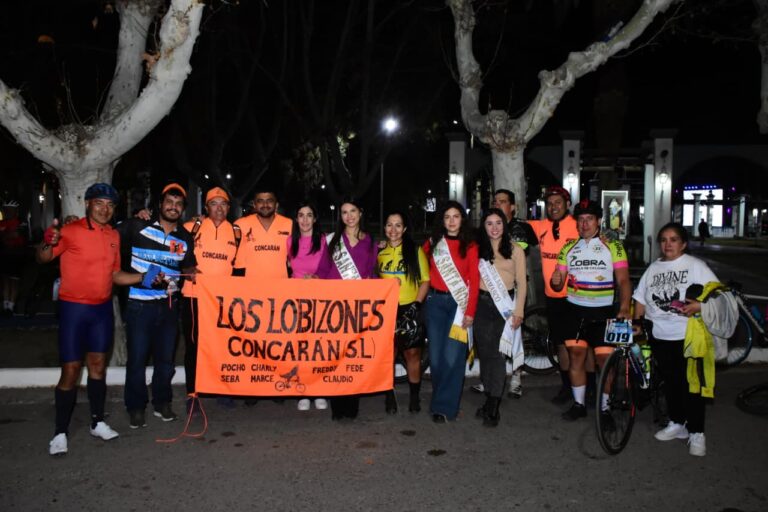 bicicliteada y música: así fue la gran previa